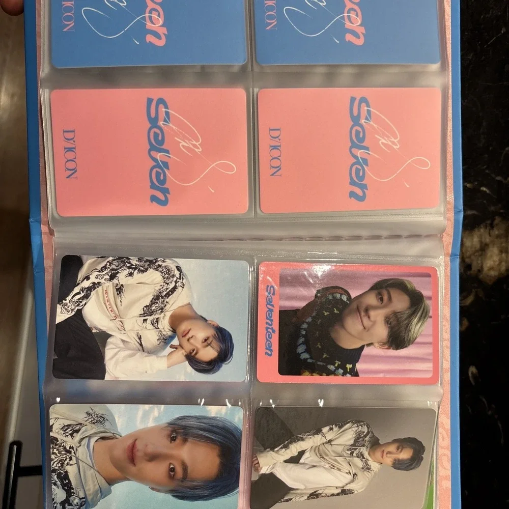 Seventeen + Jun Dicon Photocard Set W/Case- Lot Of 81